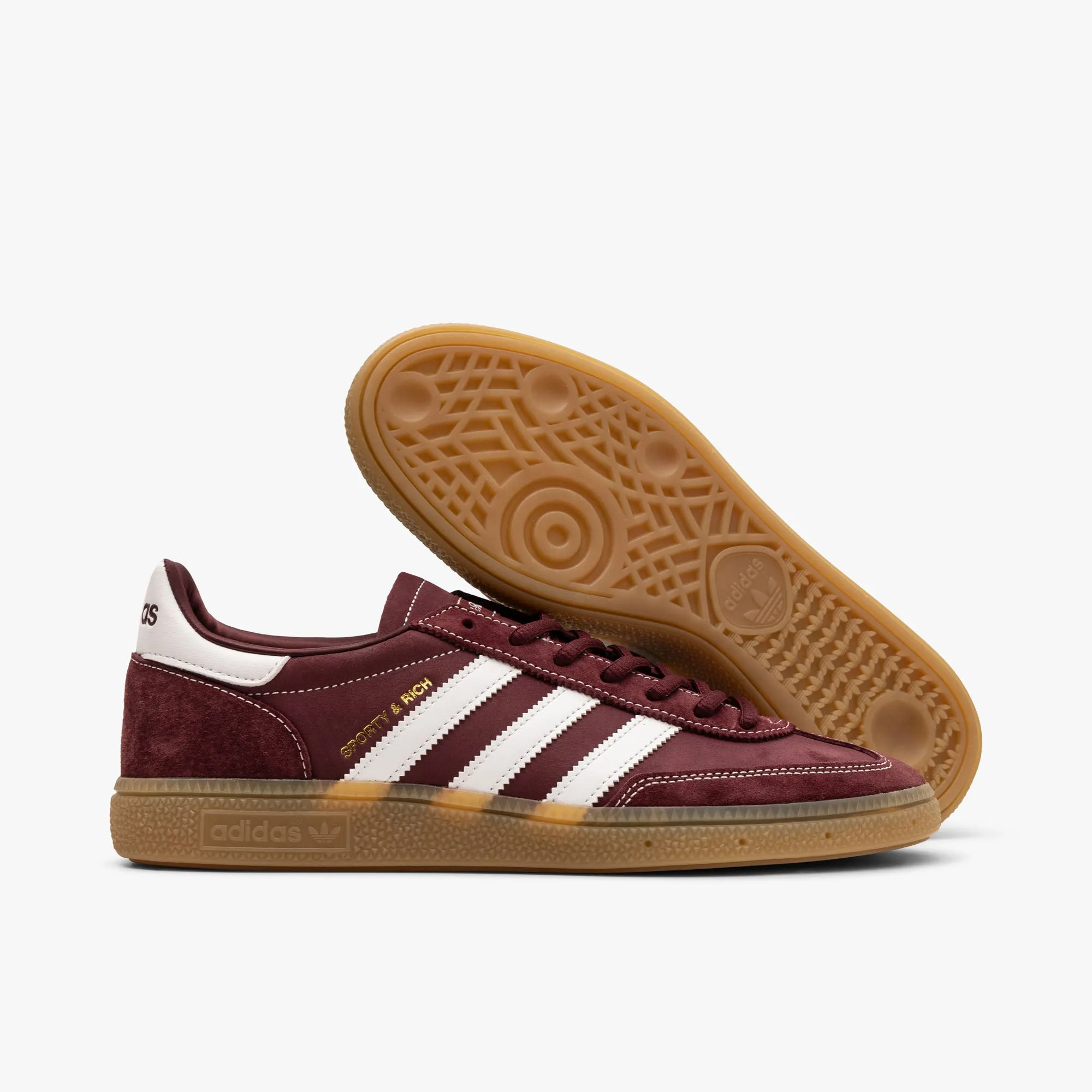 adidas Originals x Sporty & Rich Handball Spezial Shadow Red / Cloud White - Gum