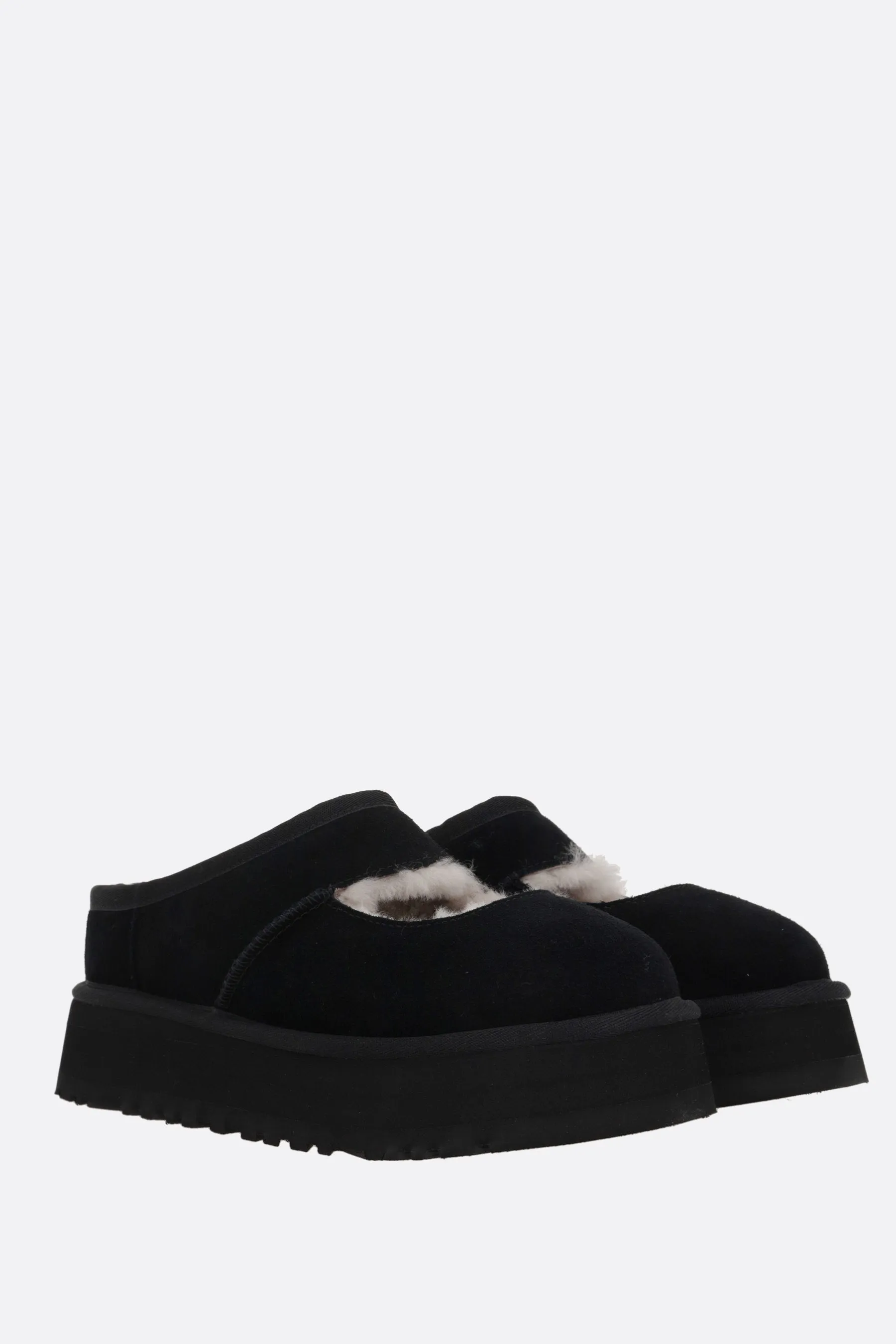 Bea Mary Jane slippers in suede