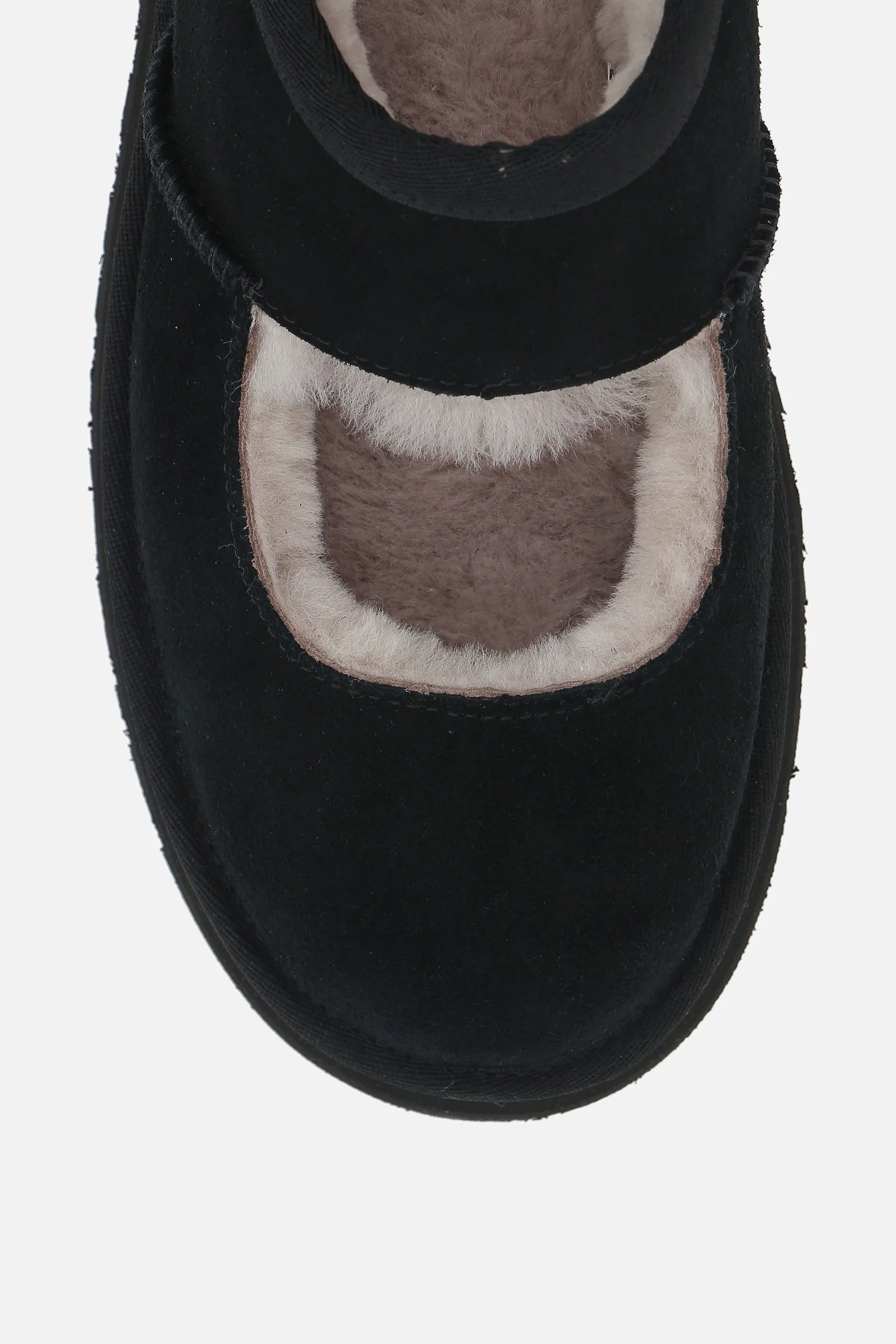 Bea Mary Jane slippers in suede