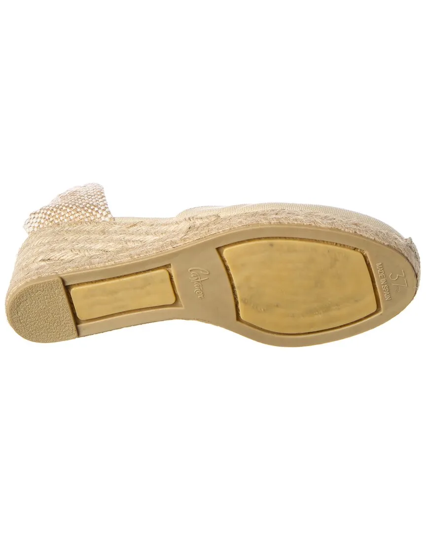 Castaer Carina Canvas Wedge Sandal