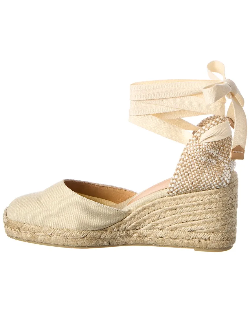 Castaer Carina Canvas Wedge Sandal