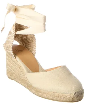 Castaer Carina Canvas Wedge Sandal