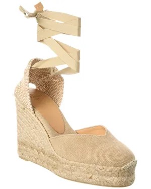Casta?er Carina Canvas Wedge Sandal