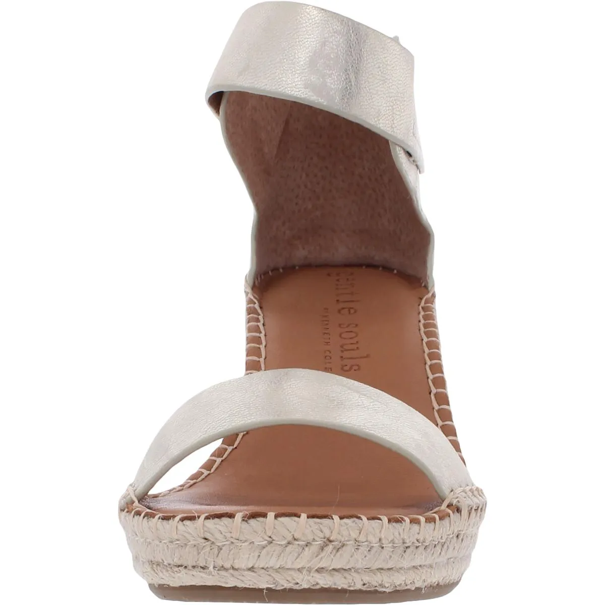 Charli Womens Suede Ankle Strap Espadrilles