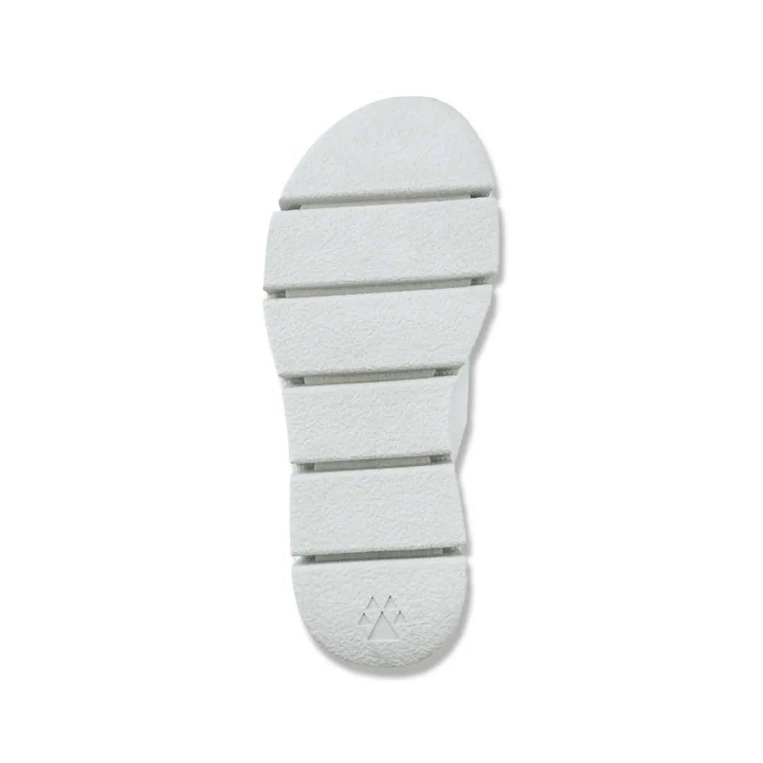 Cougar - Women's Abba Luxmotion Leather Thong Wedge Sandals (ABBA-SLV)