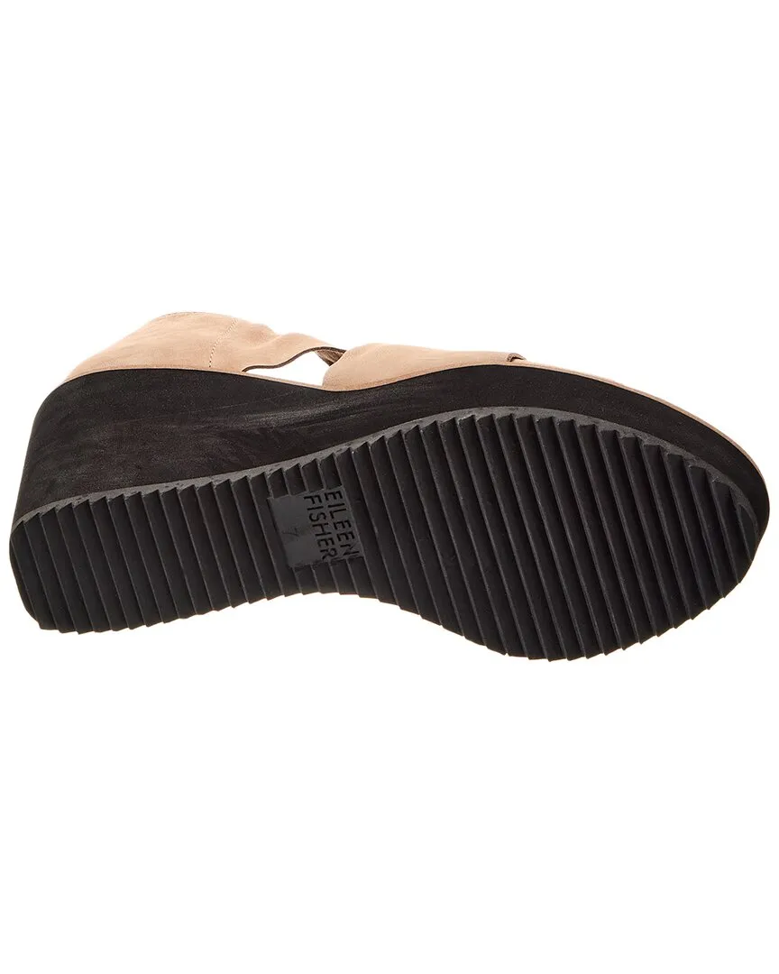 EILEEN FISHER Raja Leather Wedge