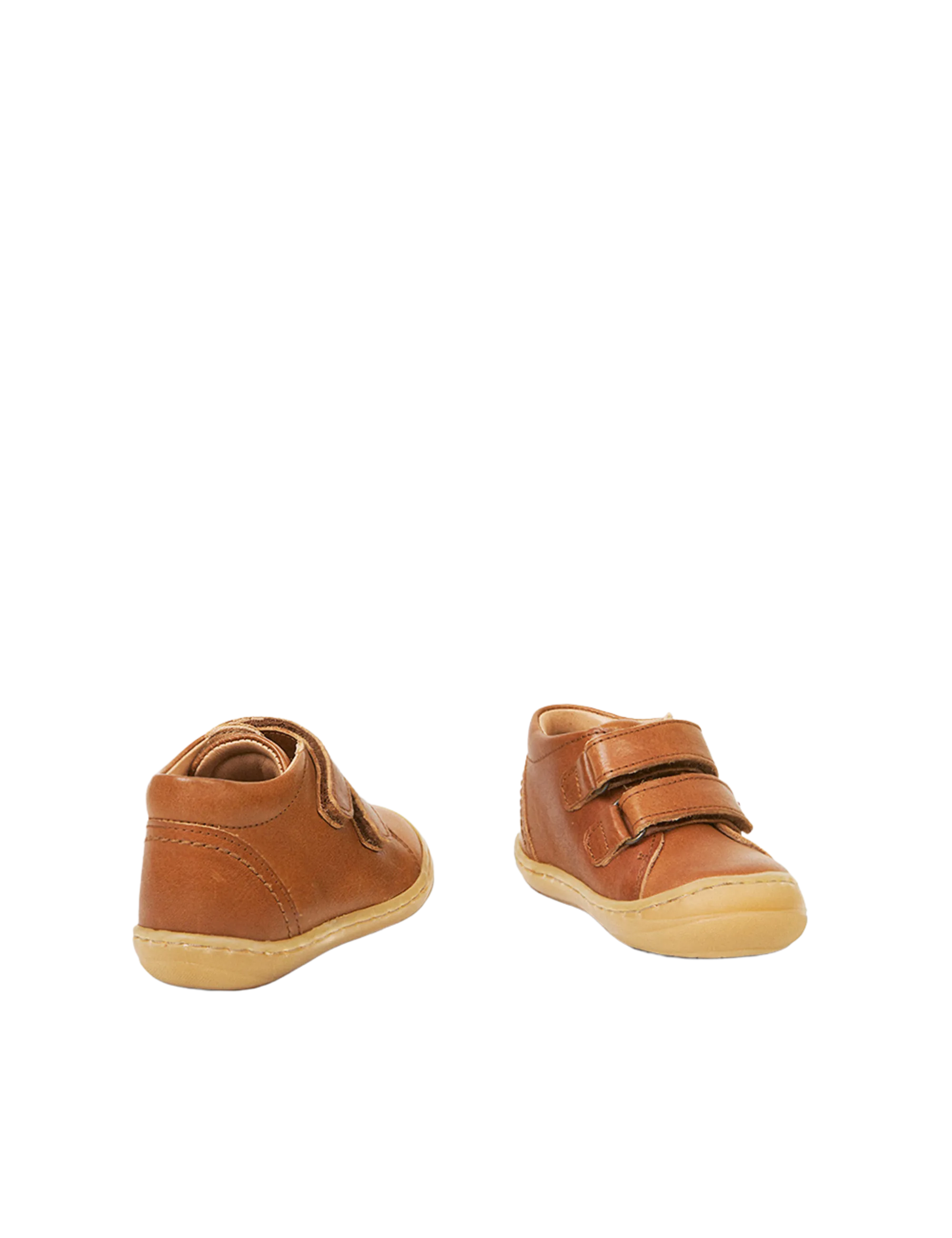 Everyday shoe Velcro - Cognac