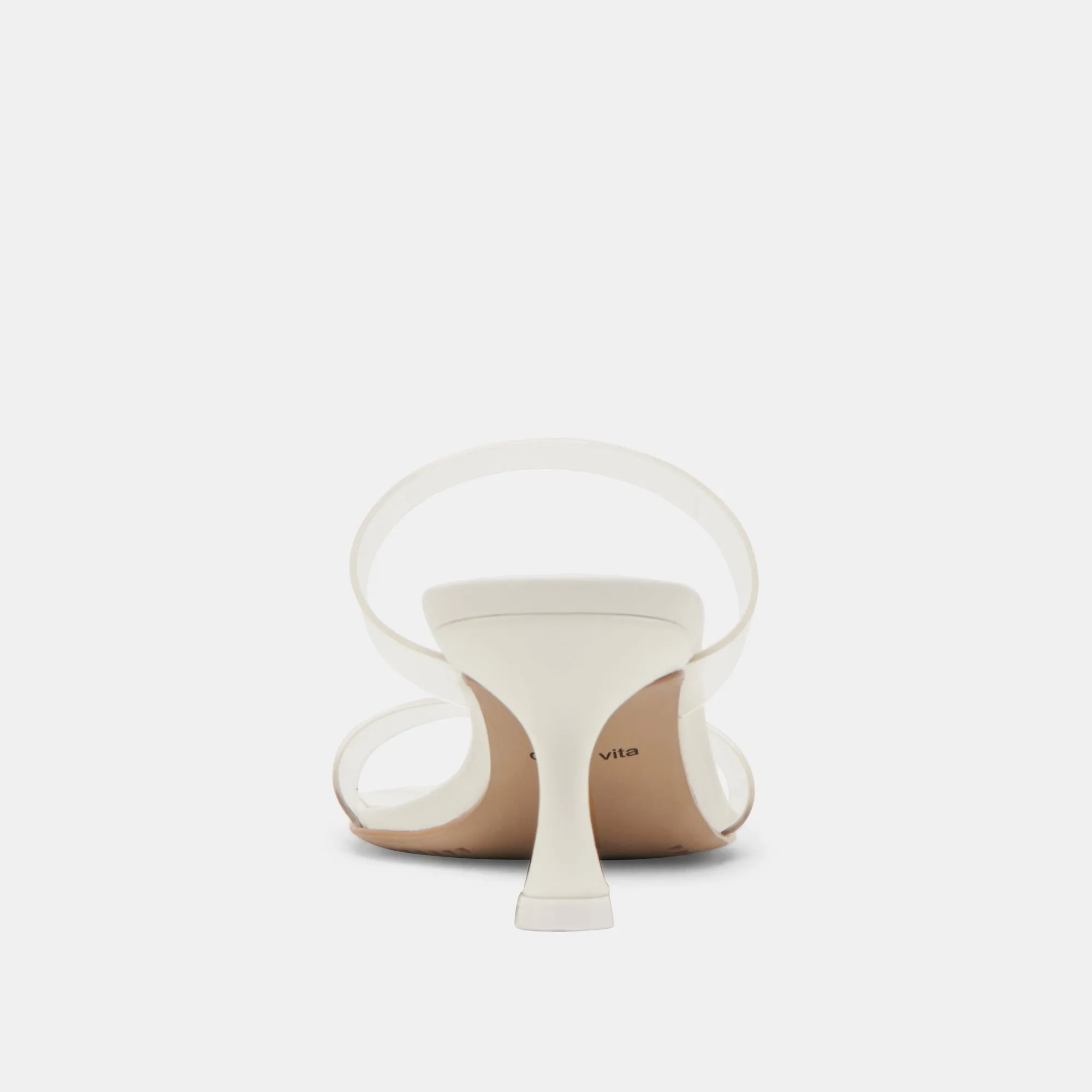 GENORA WIDE HEELS CRYSTAL VINYL