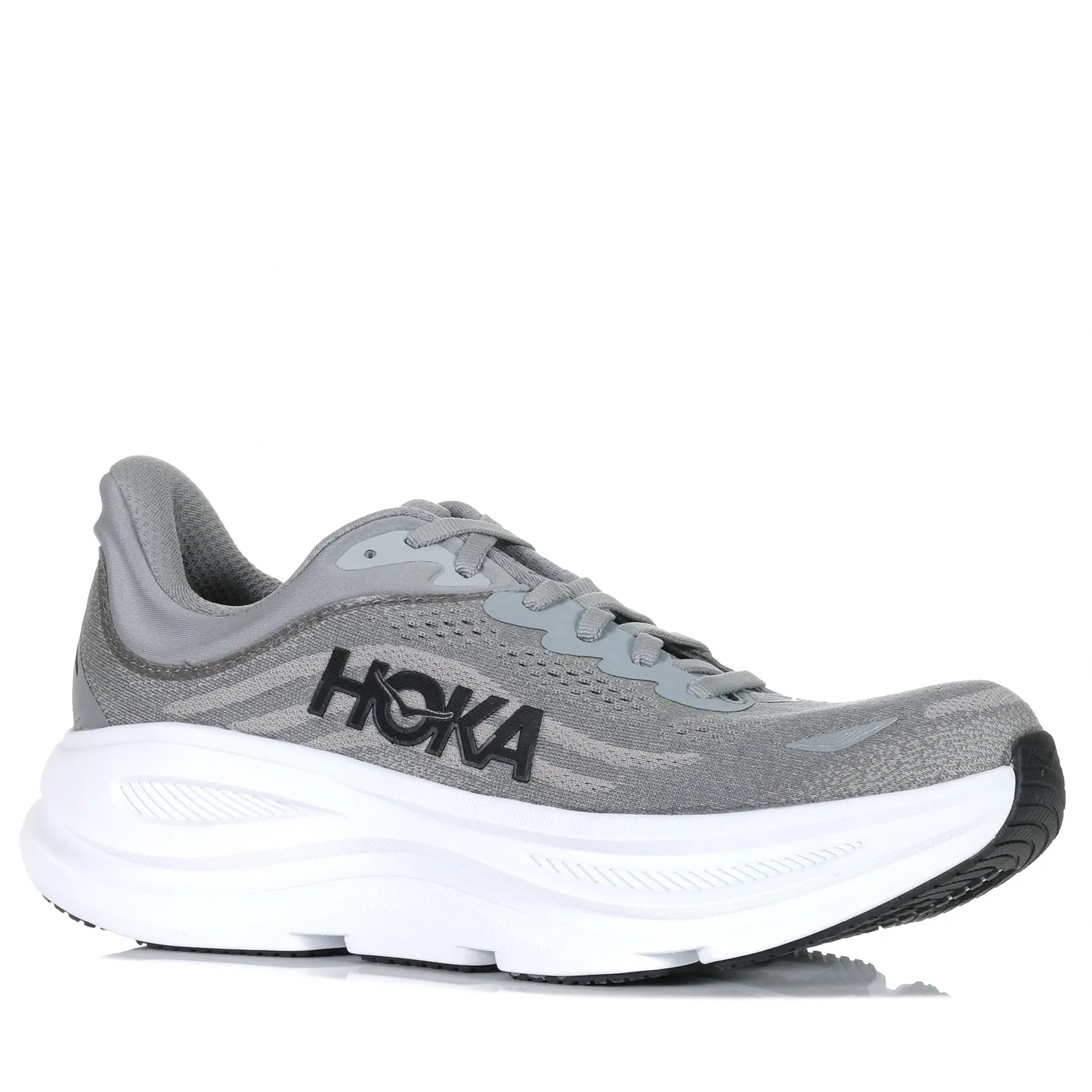 Hoka Bondi 9 Mens Galactic Grey