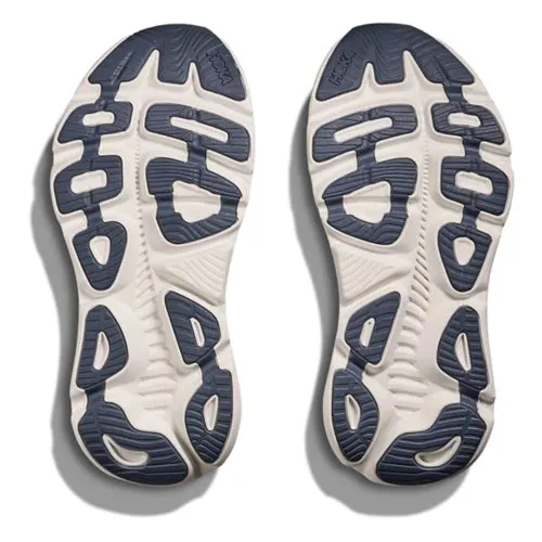 Hoka Women's Gaviota 5 Running Sneaker in Snow Melt/Cielo Blue