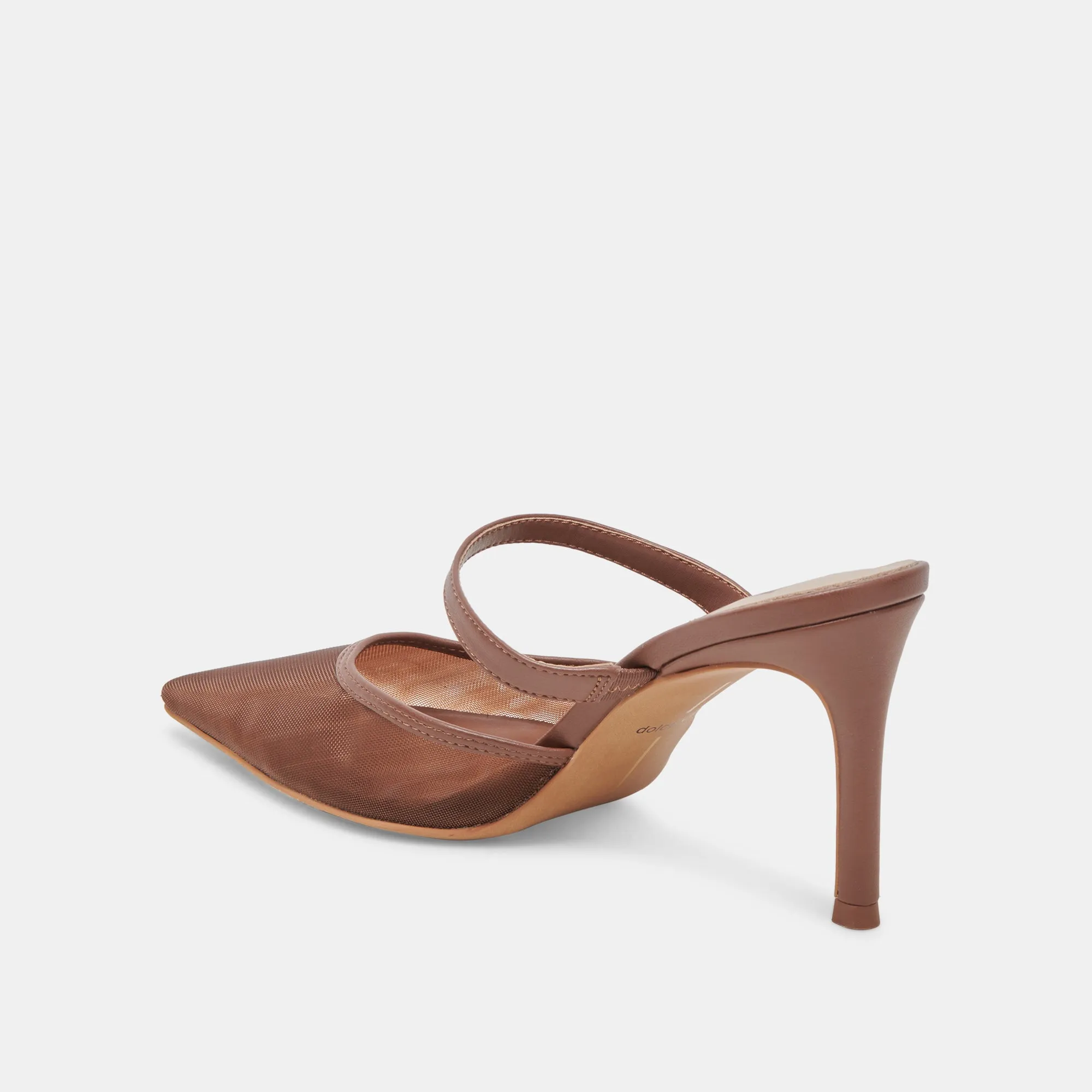 KATIK WIDE HEELS ESPRESSO MESH