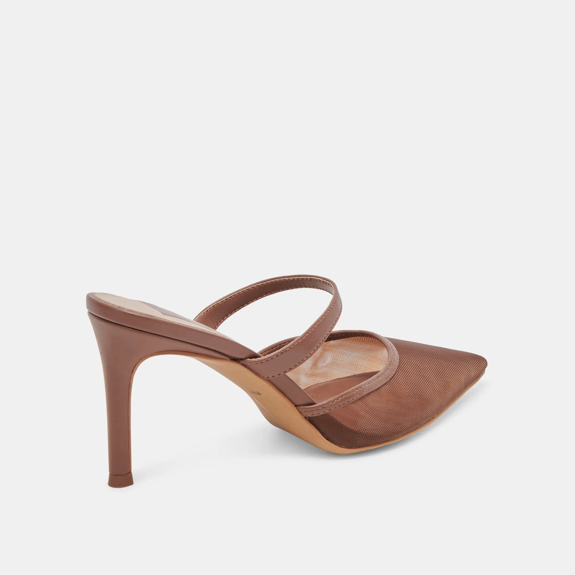 KATIK WIDE HEELS ESPRESSO MESH