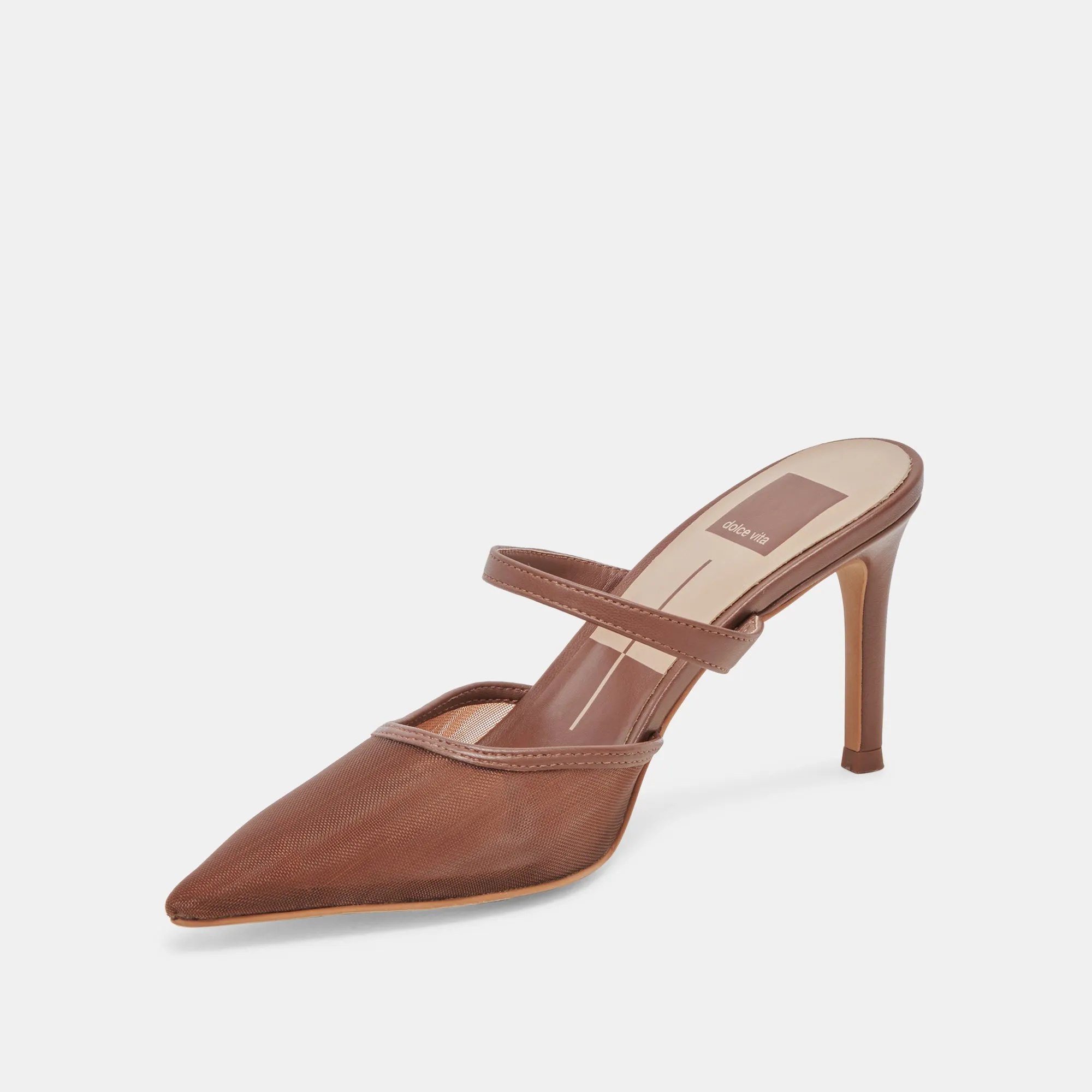 KATIK WIDE HEELS ESPRESSO MESH