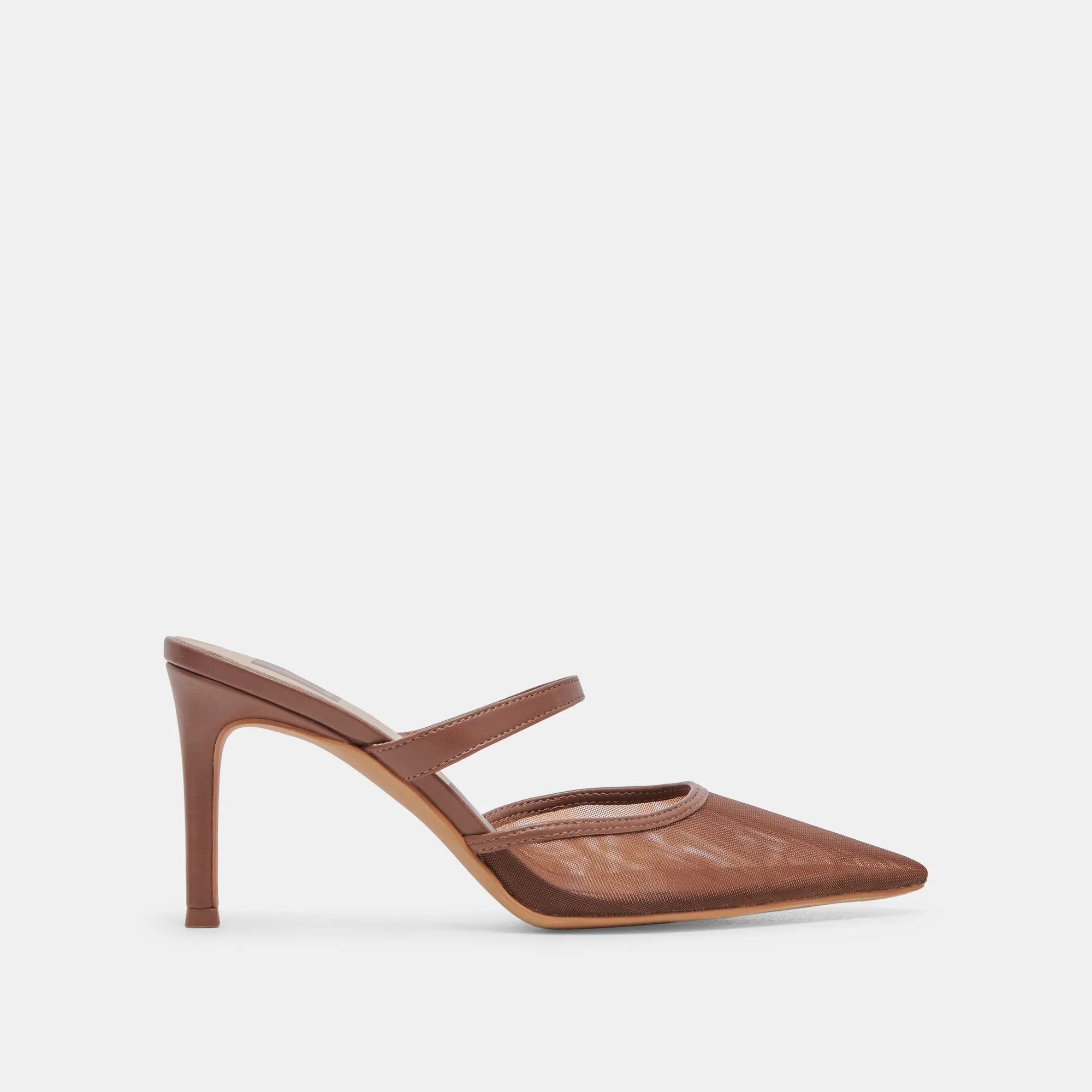 KATIK WIDE HEELS ESPRESSO MESH