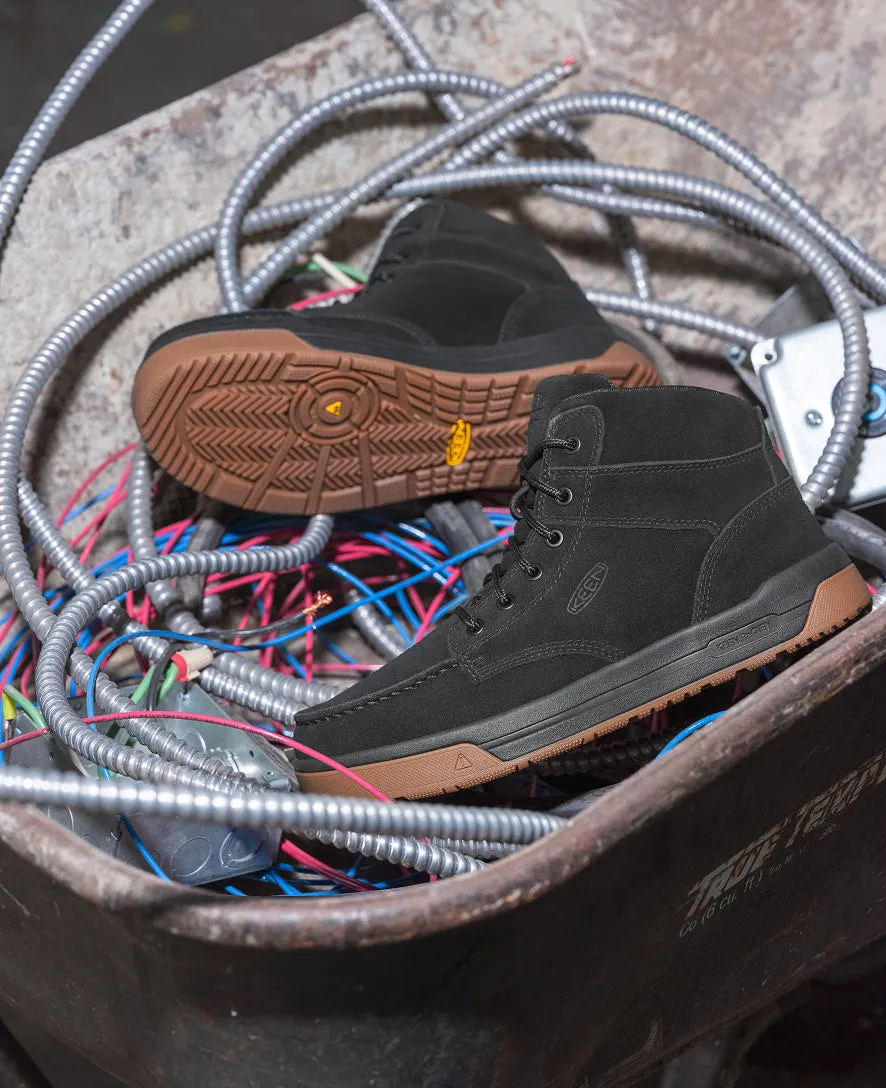 Men's Gibson Boot (Soft Toe)  |  Black/Gum