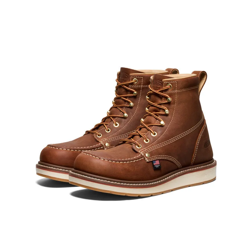 Men's Liberty 6" Boot (Soft Toe)  |  Leather Brown/Birch