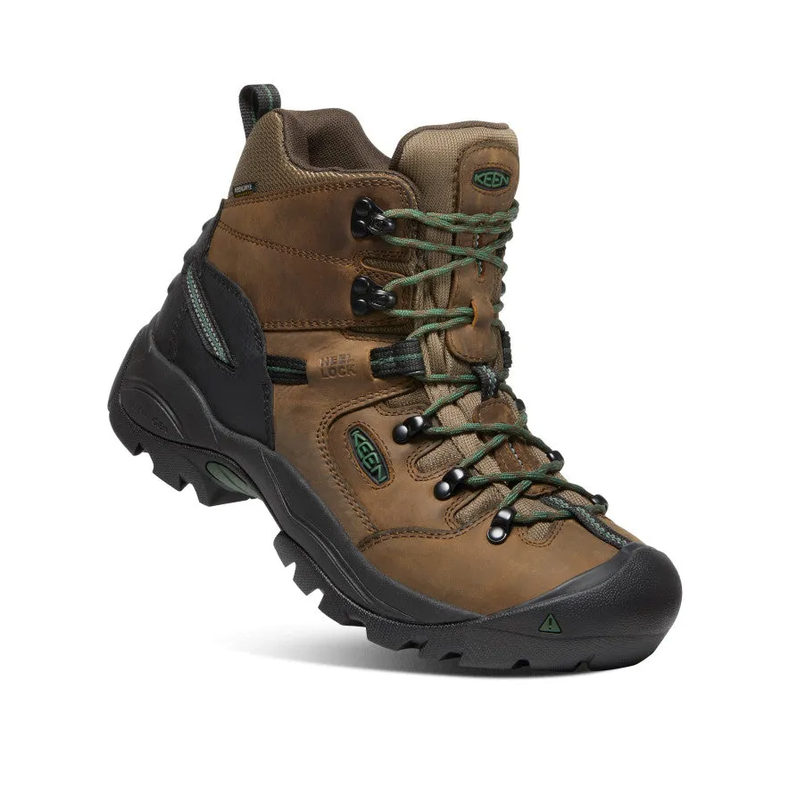 Men's Pittsburgh Energy 6" Waterproof Boot (Soft Toe)  |  Cascade Brown/Greener Pastures