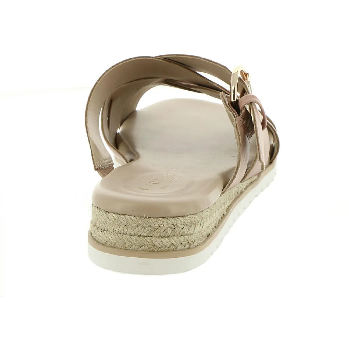 Pace Womens Leather Caged Espadrilles