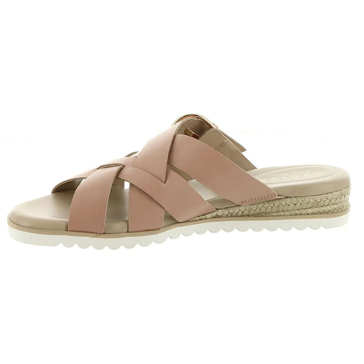 Pace Womens Leather Caged Espadrilles