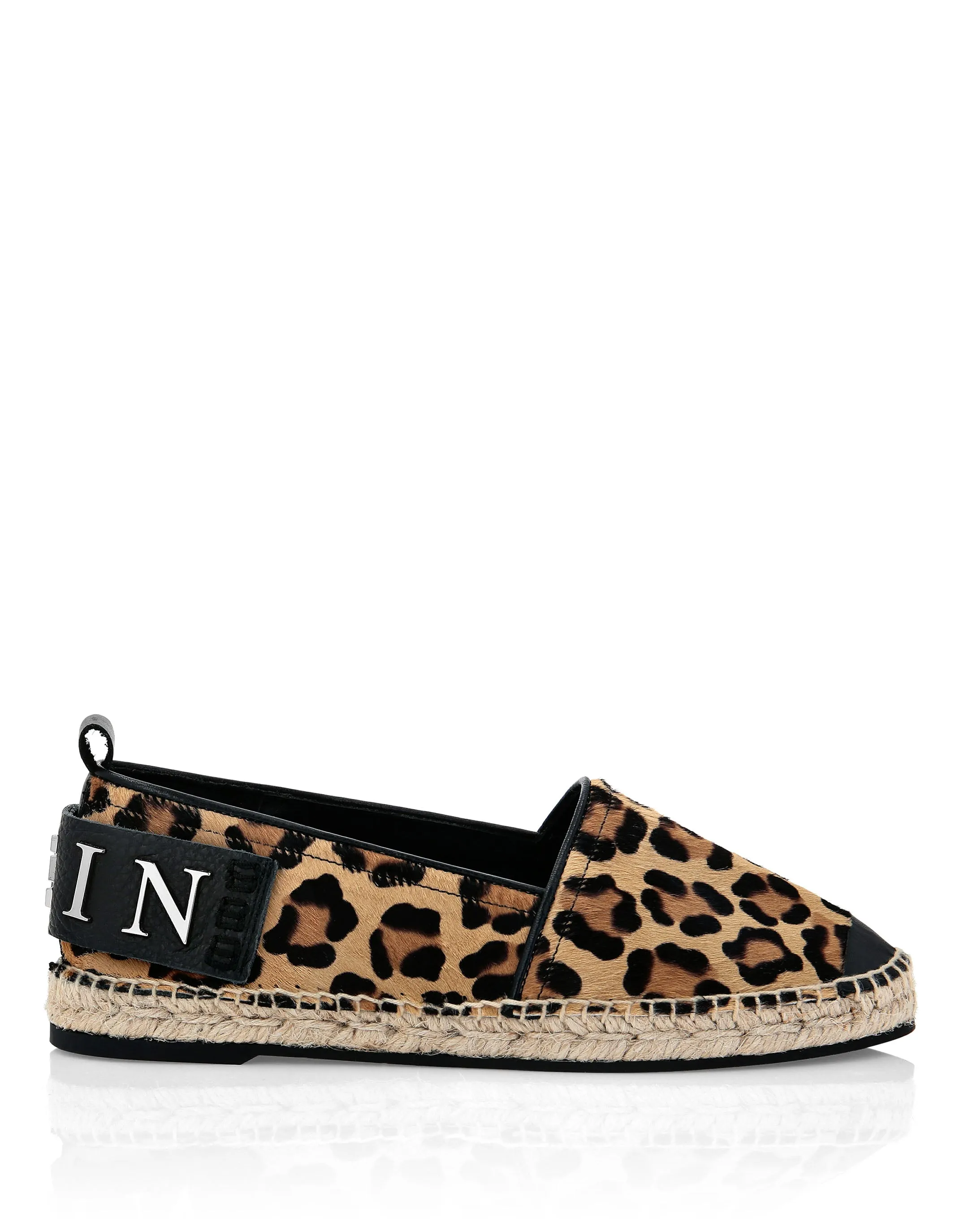 Pony Leather Espadrillas Leopard