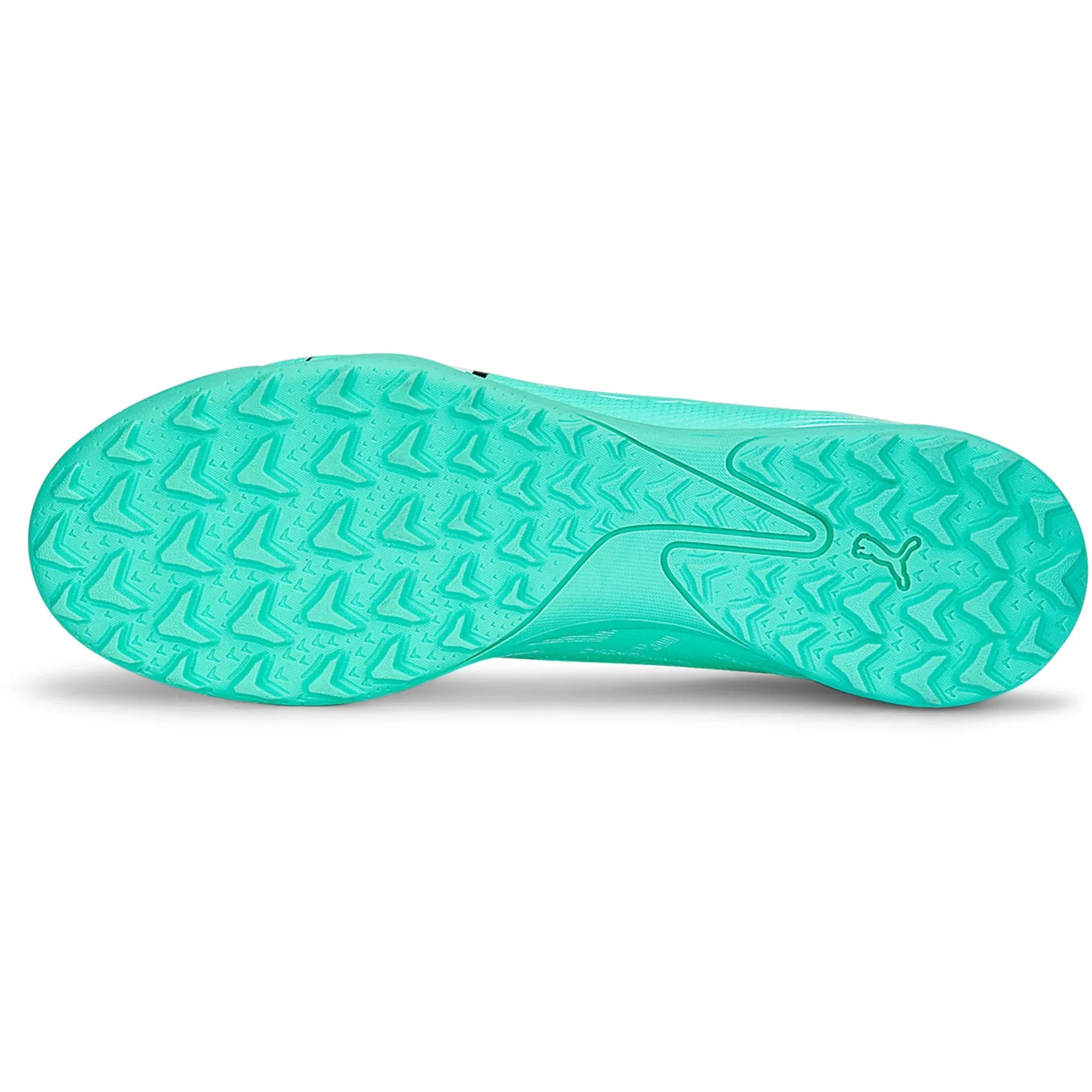 Puma Junior Ultra Play Turf Shoes - Peppermint-white-fast yellow