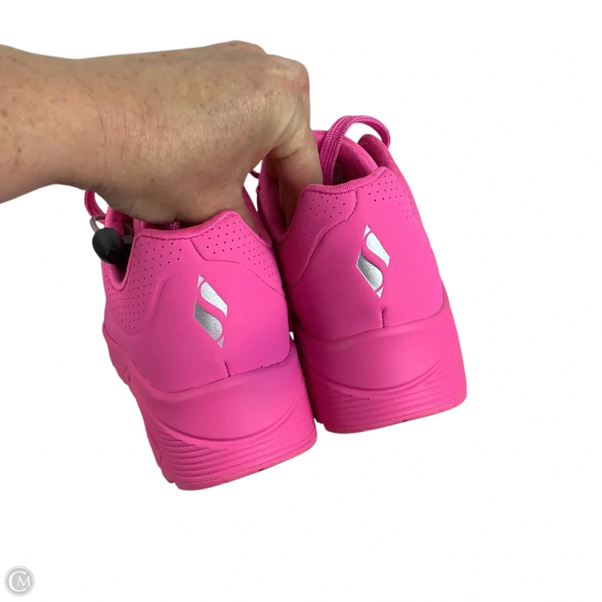 Shoes Sneakers By Skechers In Pink, Size: 7