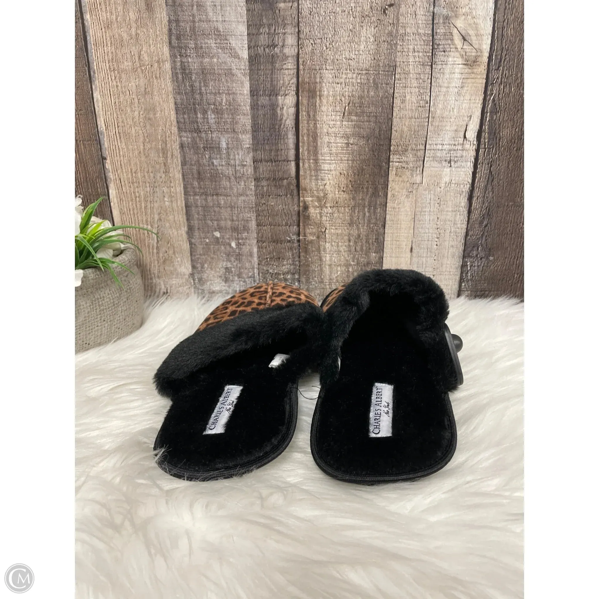 Slippers By Cme In Animal Print