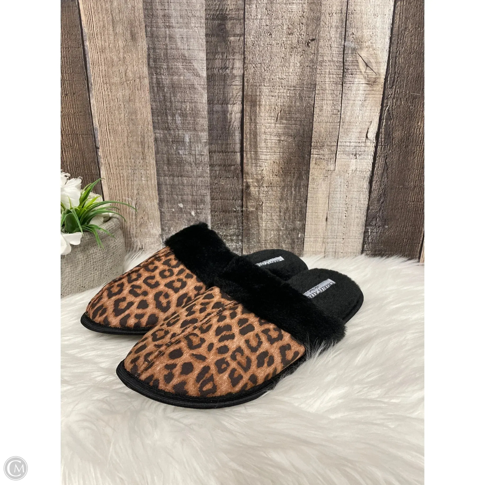 Slippers By Cme In Animal Print