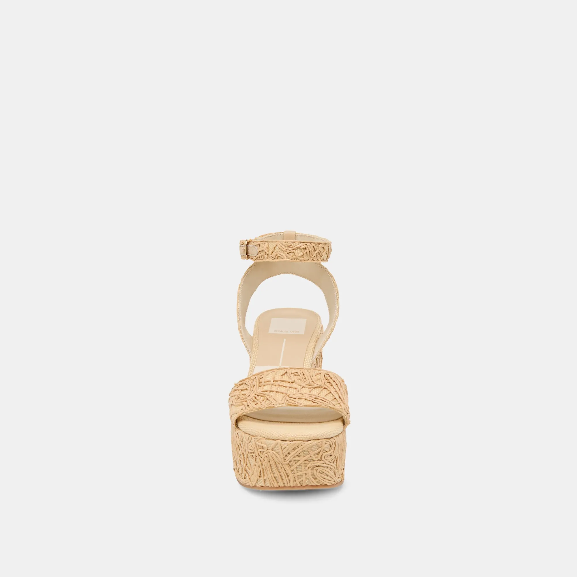 TALISA WEDGES NATURAL MACRAME