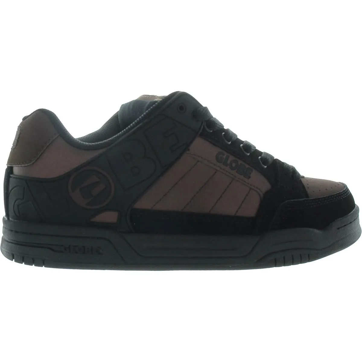 Tilt Mens Solid Padded Tongue Skate Shoes