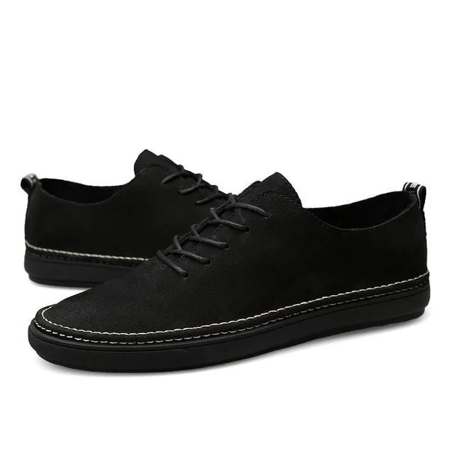 West Louis™ Casual British Flat Soft Shoes