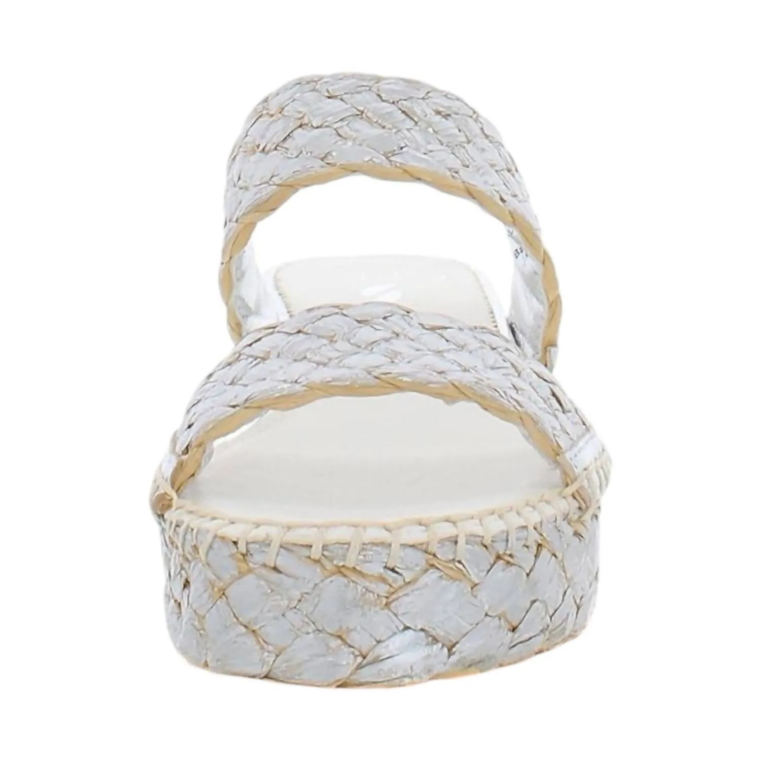 Women's A-Opal Wedge Sandal In Silver Fb