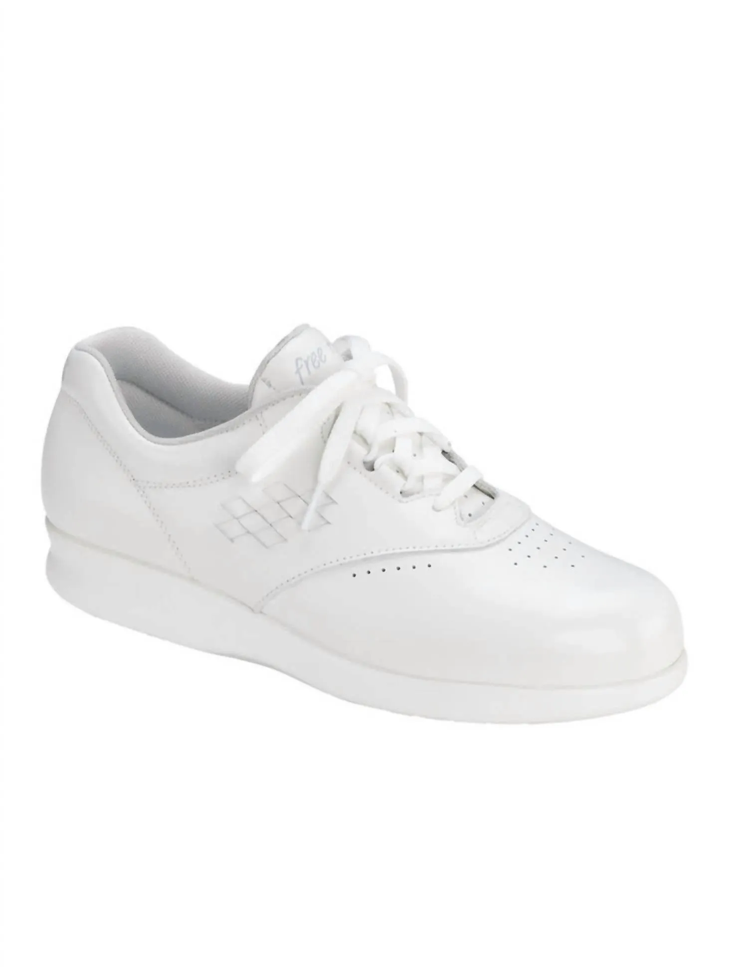 Women's Freetime Shoes - Wide In White