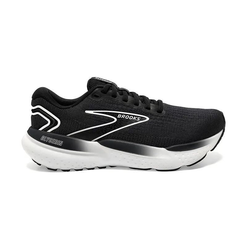 Women's Glycerin 21 (WIDE) Black/Grey/White
