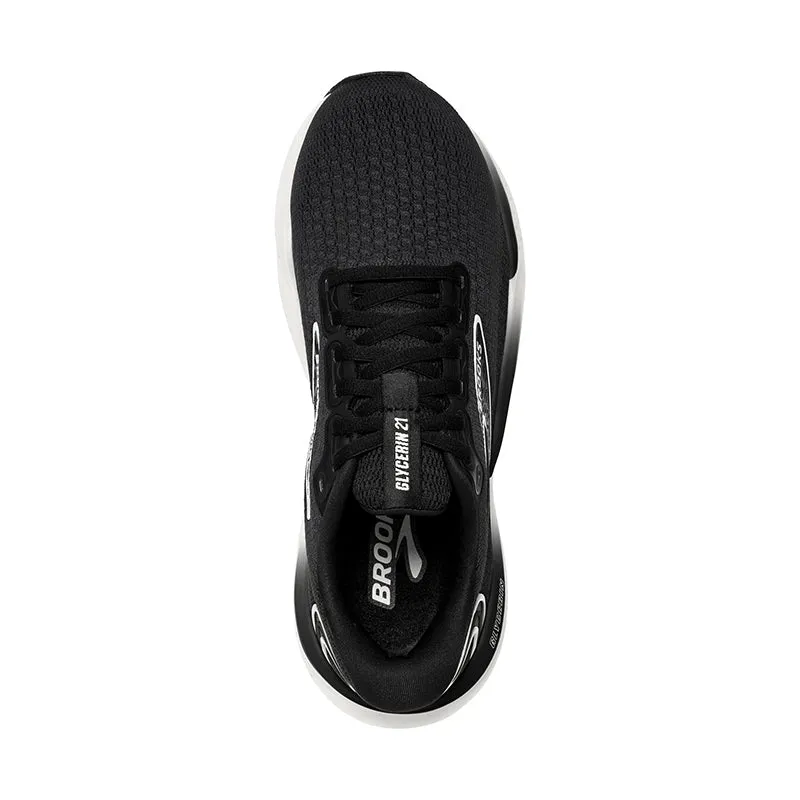 Women's Glycerin 21 (WIDE) Black/Grey/White
