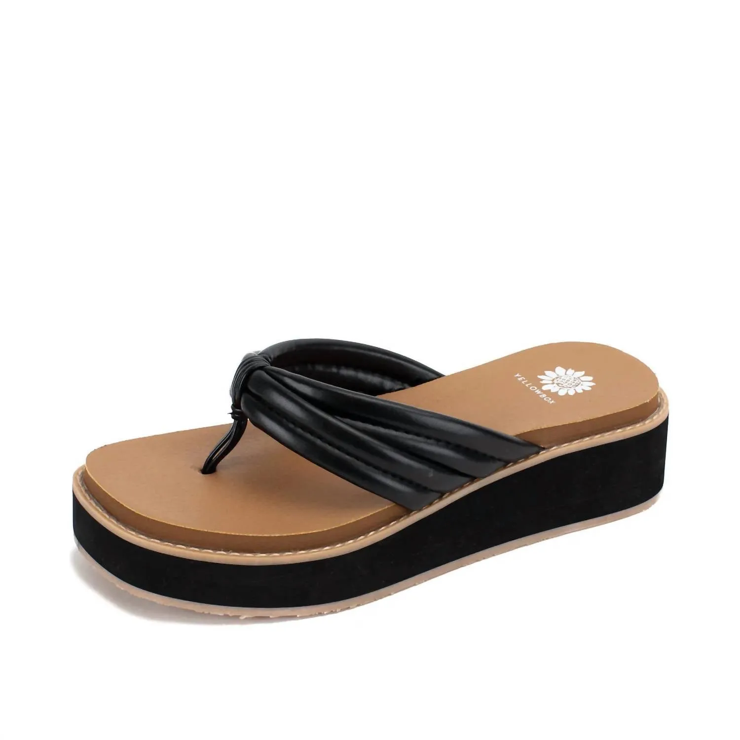 Women's Hasani Flatform Sandal In Black