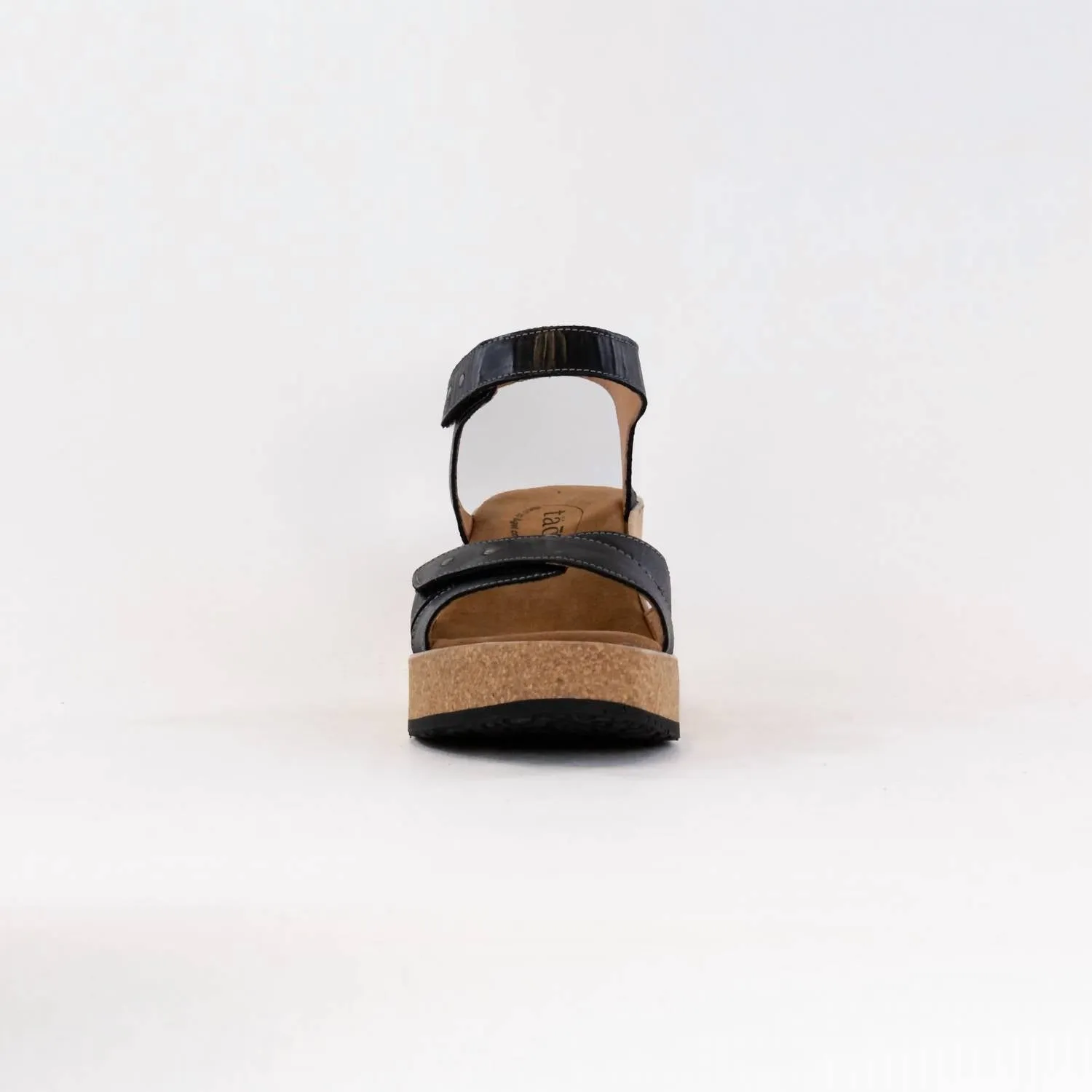 Women's Lexie Wedge Sandals In Black/metallic Silver/white