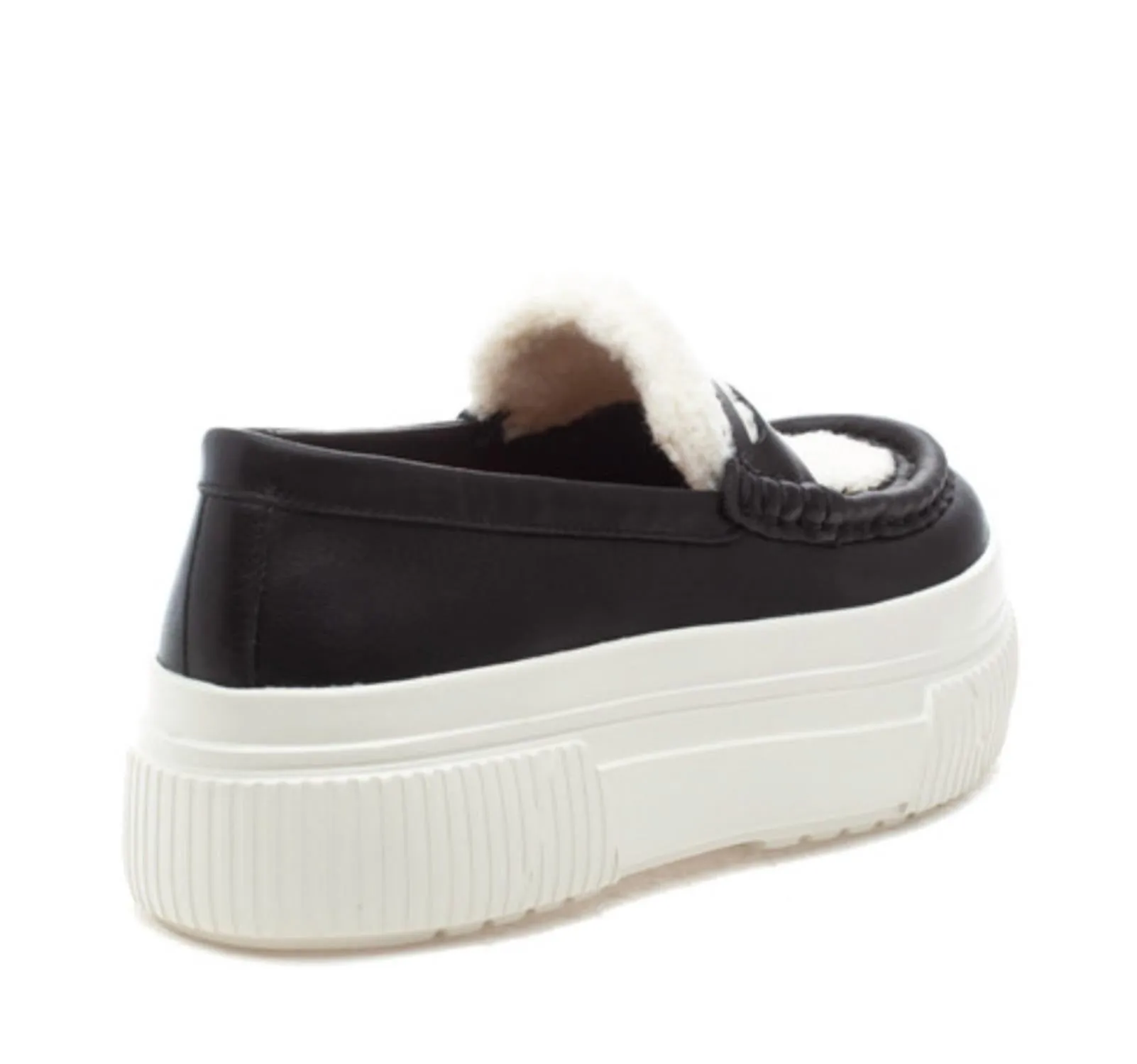 Women's Willy Leather Loafer In Black