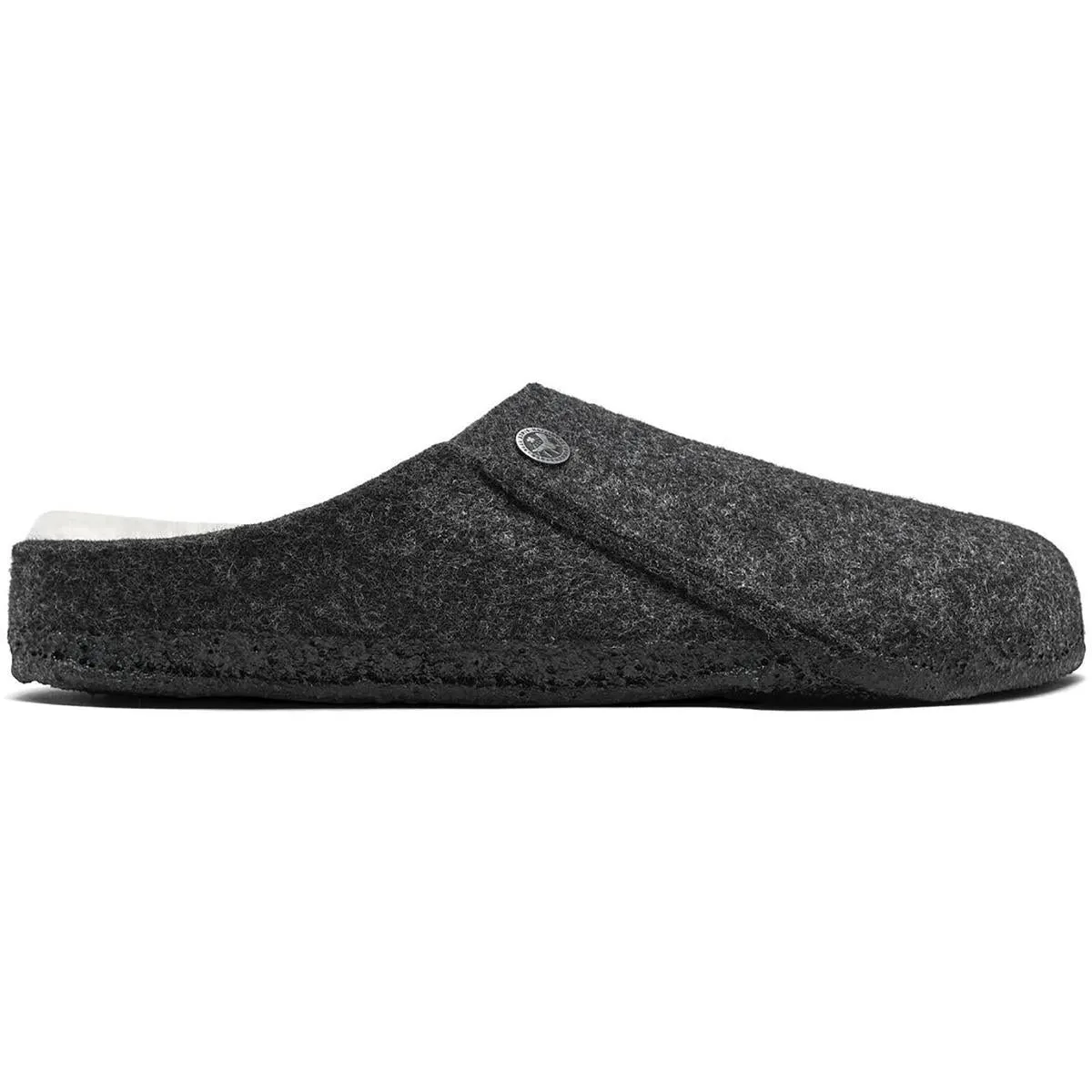 Zermatt Rivet Womens Wool Blend Shearling Lined Slide Slippers