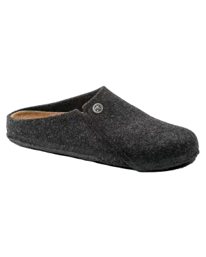Zermatt Wool Felt Slipper in Anthracite